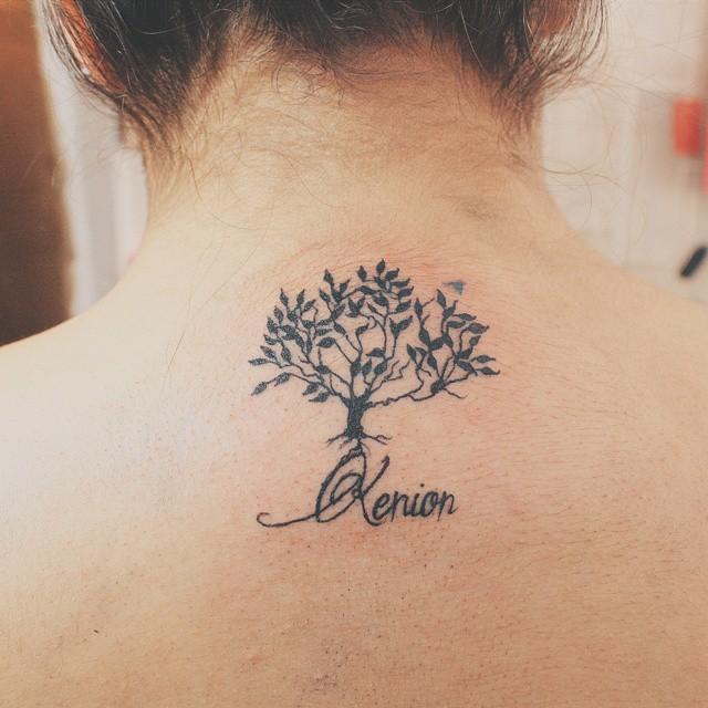 tatuaggio albero  101